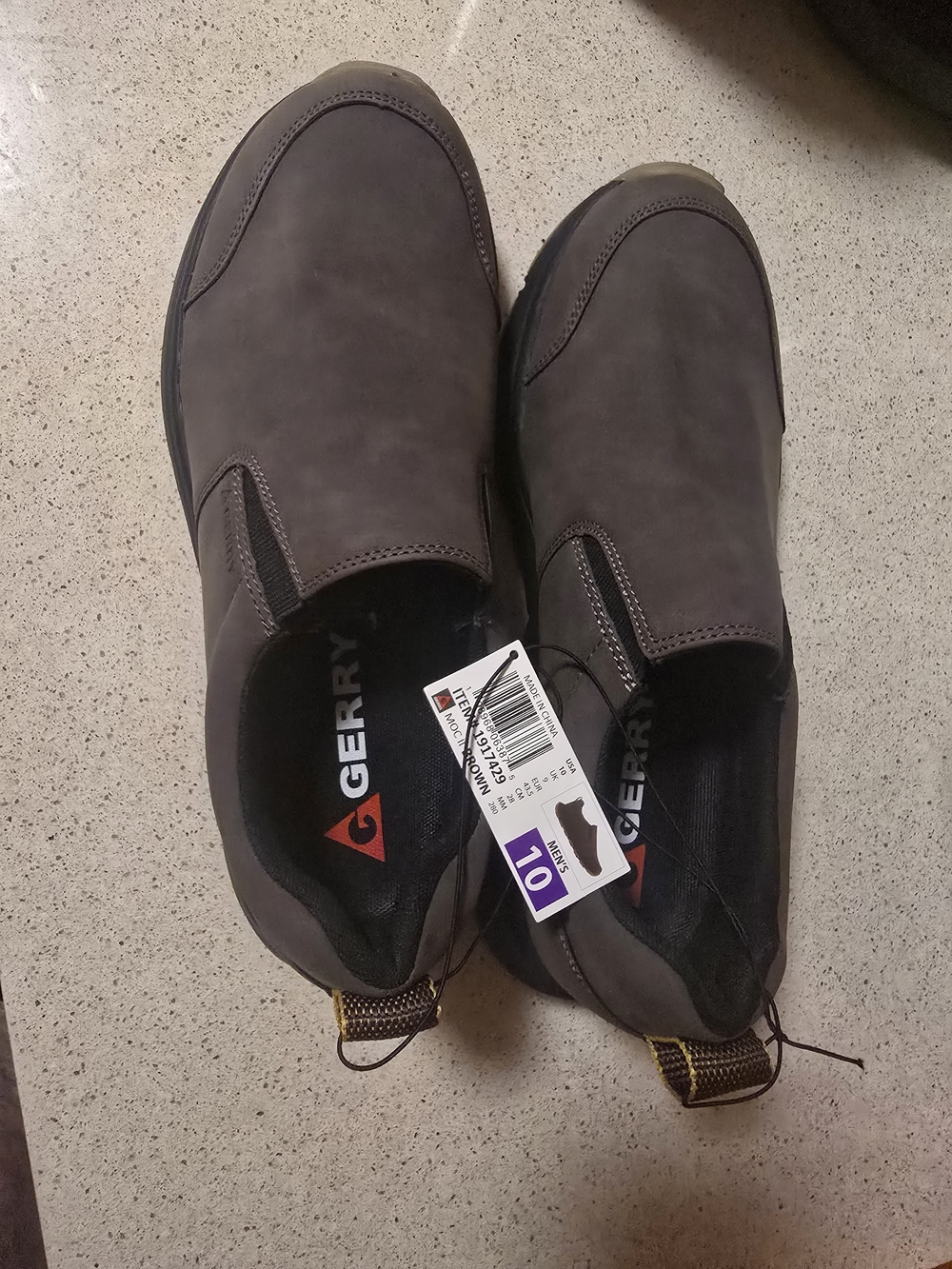 Gerry Weber Men's Slip-On Loafers in Gray